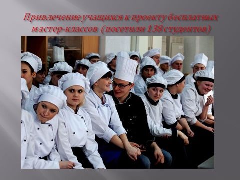 Ученики ассоциации кулинаров