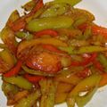 Sweet bulgarian peppers