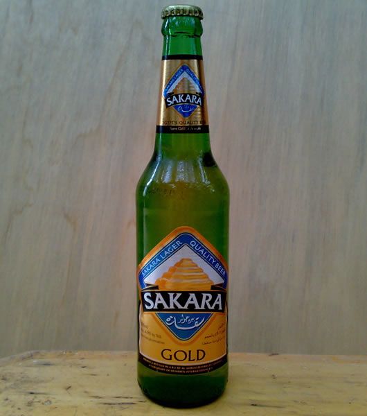 Бутылочное пиво Sakara Gold