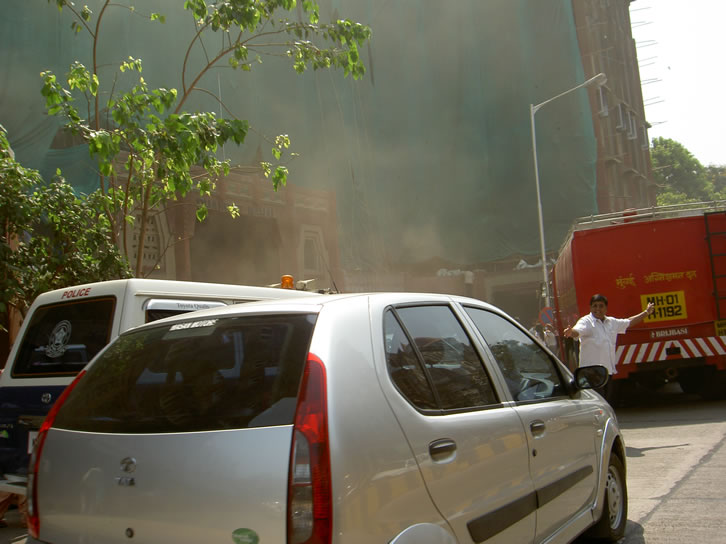 Пожар в Мумбае