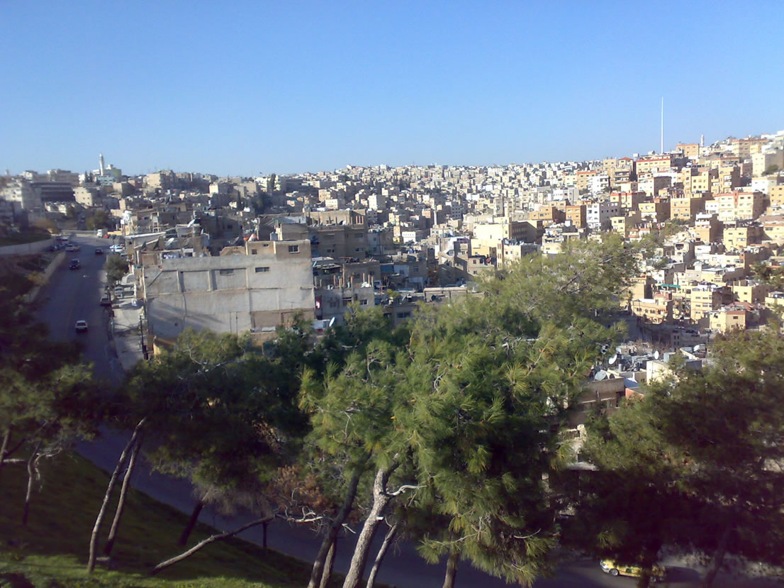 Амман, вид с холма