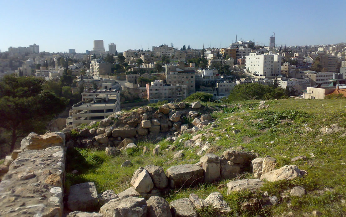 Вид со склона Амманской крепости