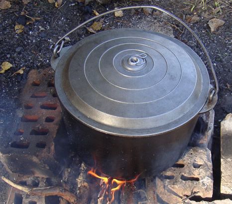 Cauldron на открытом огне