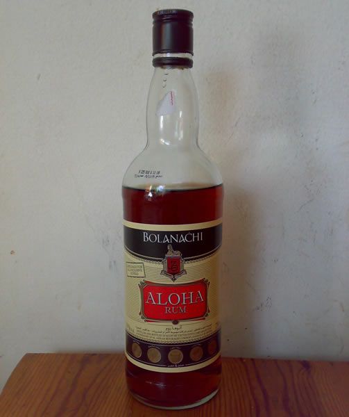 Egyptian rum Aloha