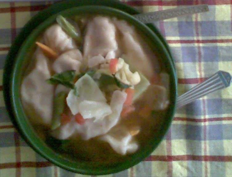 Момо с супом
