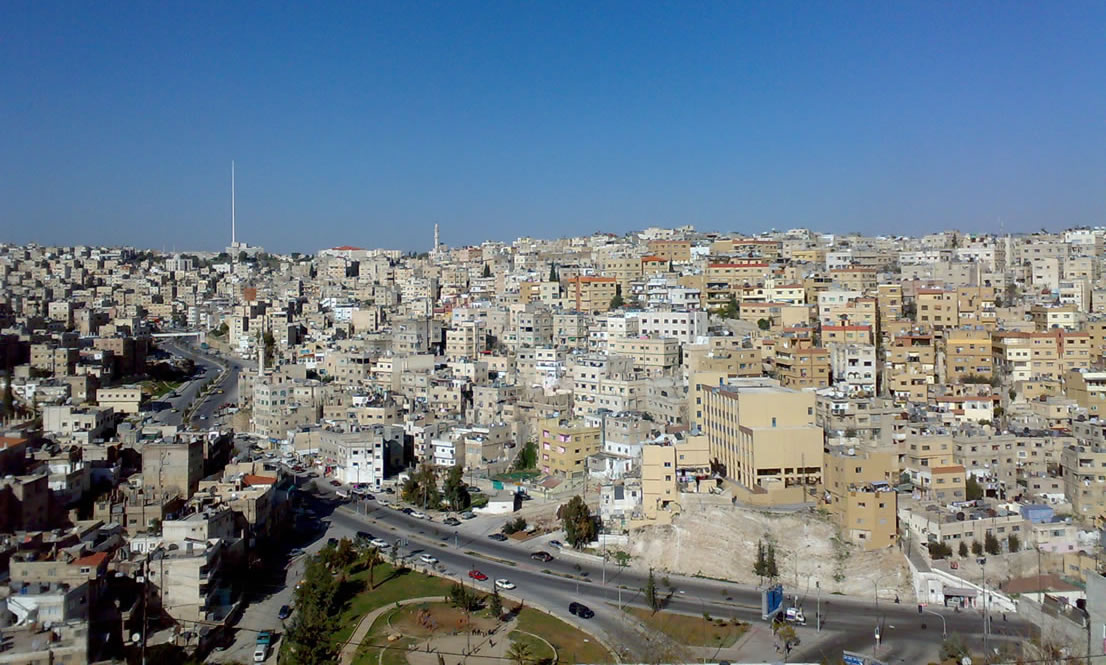 Амман, прекрасный вид города
